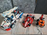 Lego Technik, Kleine Sammlung, Kran, Rennauto, Abschlepper Kreis Ostholstein - Scharbeutz Vorschau