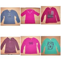 LA-Shirts pink lila grün C&A Esprit Gr. 128 Mädchen Bayern - Mistelgau Vorschau