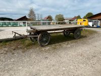 Gummiwagen, Wagen, Anhänger, Kipper, Deko, Rad, Brennholz, brücke Bayern - Altusried Vorschau