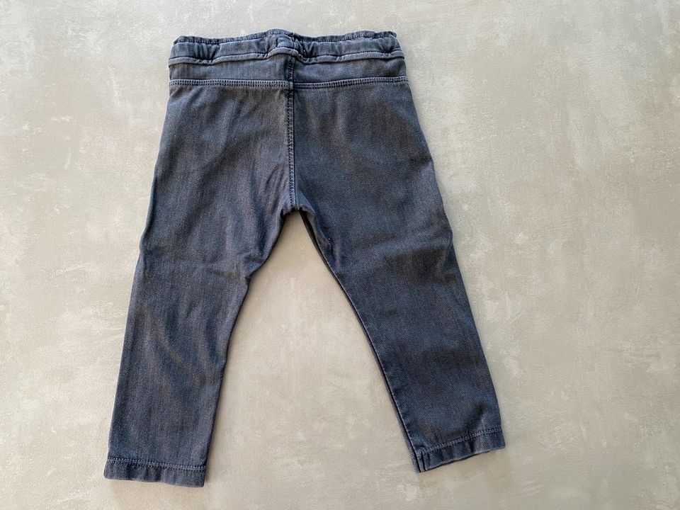 Lange Baby Hose in Jeans Look in Größe 74 von Noppies in Schwabhausen