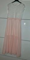 Chiffon Sommerkleid festlich Spitze Jungfernkleid Abi Nordrhein-Westfalen - Hilden Vorschau