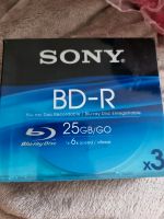 Sony BD-R Blu-ray Disc 25GB/GO 3Stk Neu Nordrhein-Westfalen - Witten Vorschau