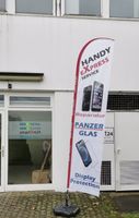 Beachflag Handy Reparatur Panzerglass Werbung Kundenstopper Nordrhein-Westfalen - Troisdorf Vorschau