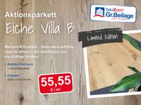 Aktionsparkett Eiche Villa B |  Boden | 4mm | neu | Angebot Niedersachsen - Vechta Vorschau