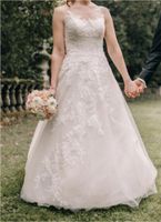 Brautkleid Hochzeitskleid Hochzeit Gr. 38 blush und creme A-Linie Bayern - Fürth Vorschau