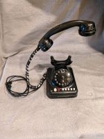 Altes Telefon mit Wählscheibe umgebaut als Tischlampe Niedersachsen - Buchholz in der Nordheide Vorschau