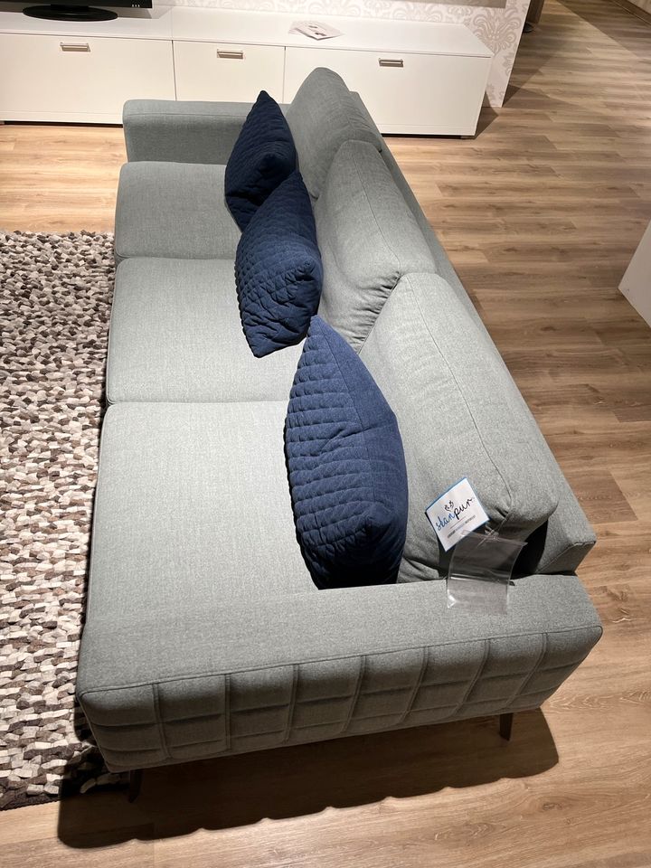 Einzelsofa Liam in Stoff lightgrey - Ausstellungsstück ! in Markt Nordheim