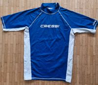 Rash Guard / UV Schwimmshirt von Cressi blau / weiß in Gr. M Bayern - Karlsfeld Vorschau