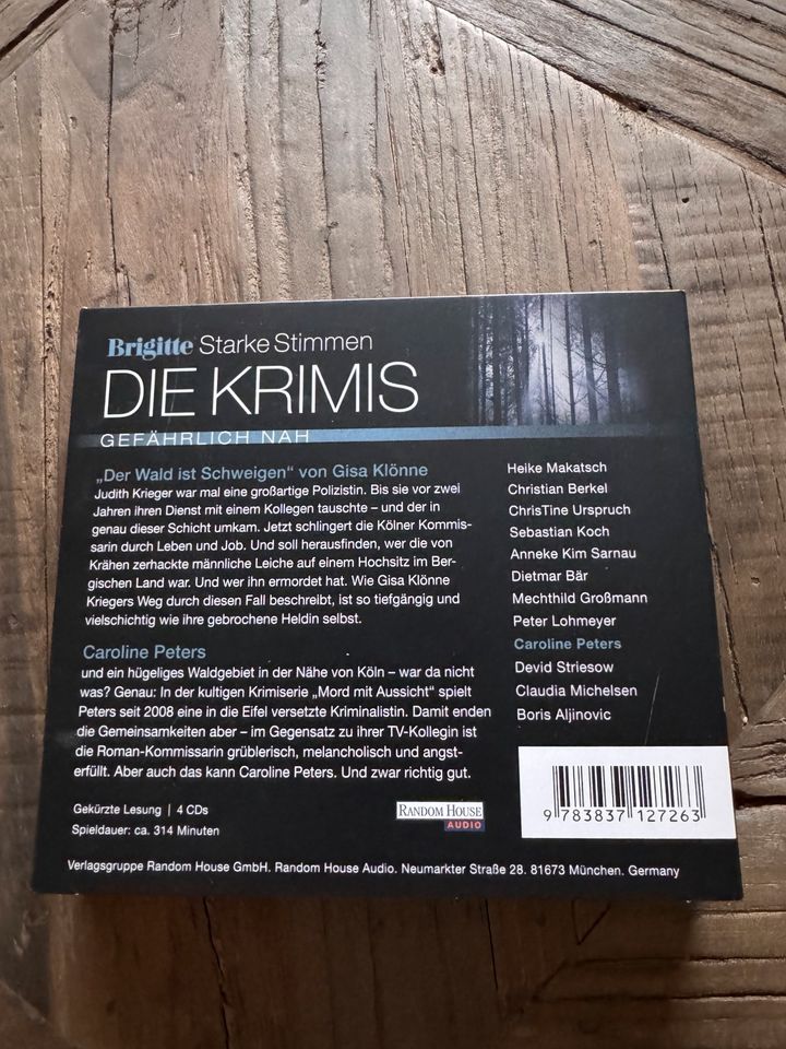 3 Hörbücher/ Krimis/ Thriller in Verden
