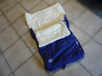 Fußsack Kleinkind blau warm 93 x 44 cm Kinderwagen Handwärmer Nordrhein-Westfalen - Velen Vorschau