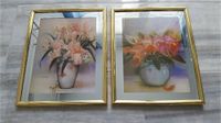2 Bilder mit Blumen, 20 x 25,5 cm, je. 10 Nordrhein-Westfalen - Enger Vorschau