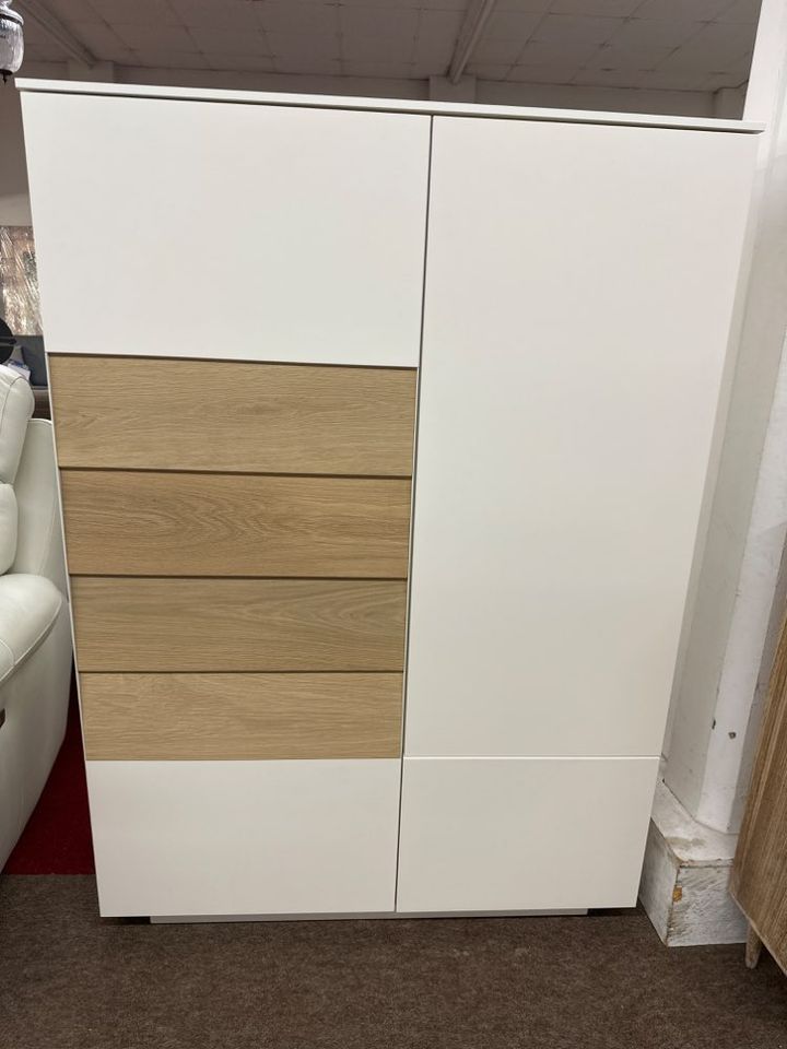 Gwinner  Highboard weiß statt 1197€ in Leipzig