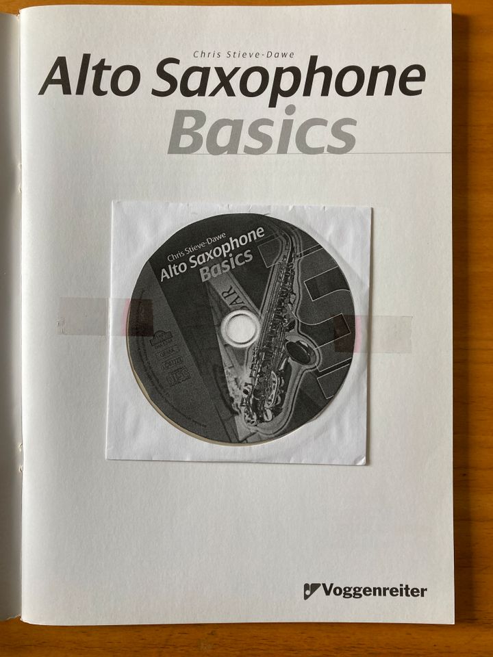 Alto Saxophone Basics (mit CD) in Darmstadt