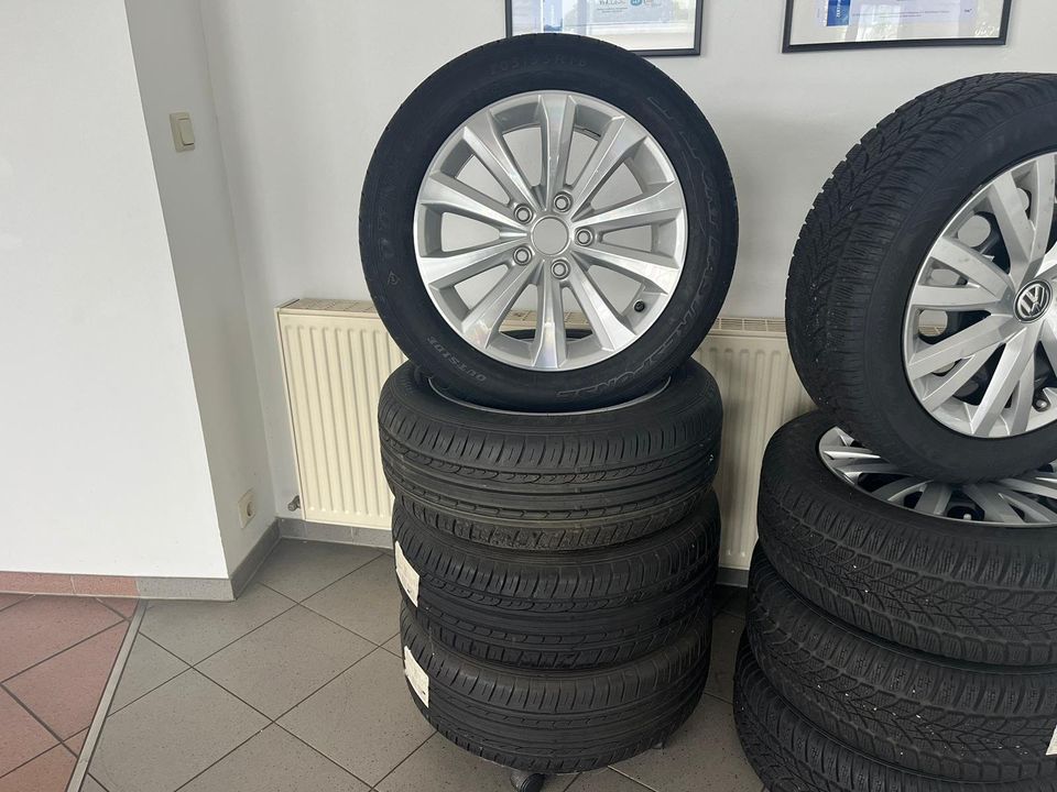 VW Alicante Leitmetallfelge 205/55R16 Dunlop  Sport Fastresponse in Brake (Unterweser)