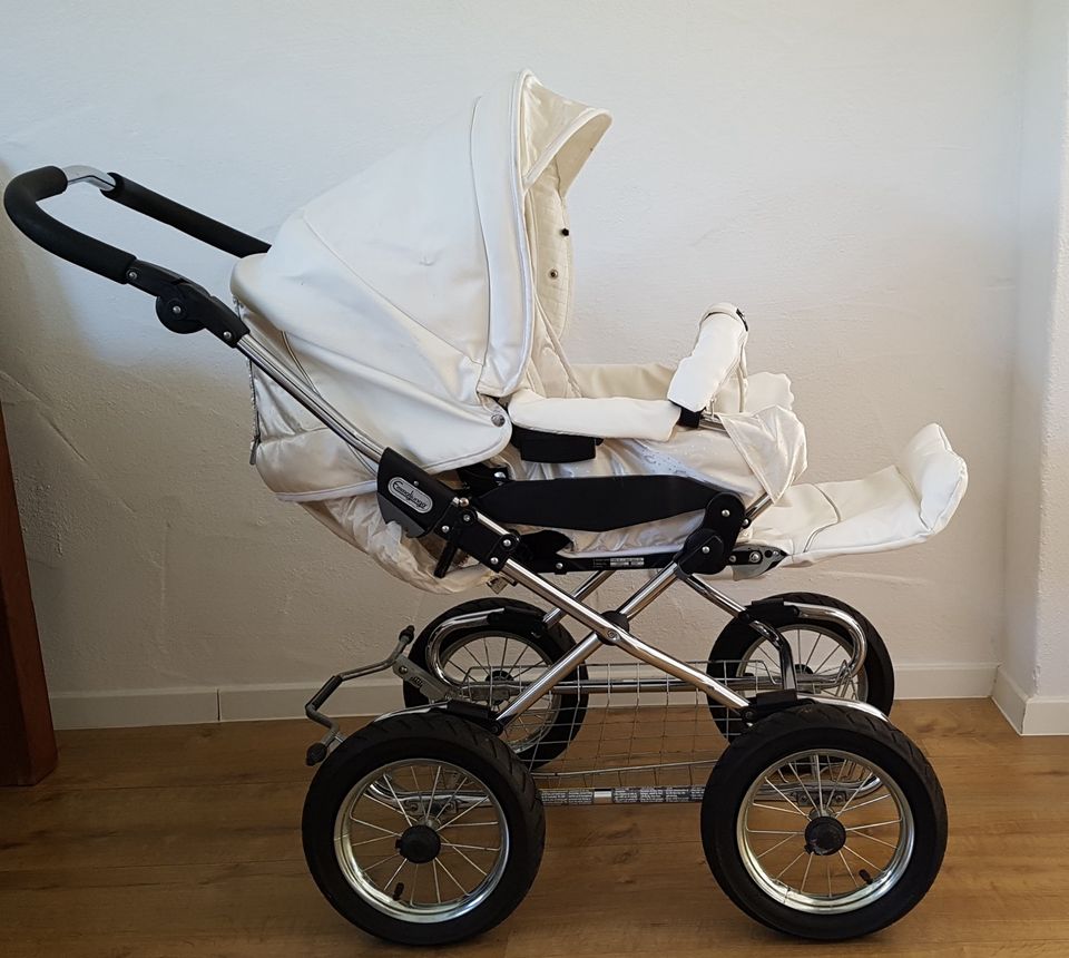 Kinderwagen Enmaljunga Mondial Duo Leder in Netphen