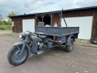 Moto Guzzi Ercole Oldtimer Motorrad mit Kipper Sachsen-Anhalt - Teutschenthal Vorschau