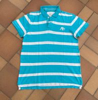 Poloshirt Shirt Aeropostale XL hellblau gestreift Brandenburg - Ahrensfelde Vorschau