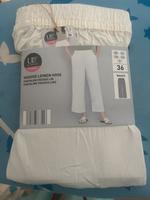 Culotte weiß Sommerhose 7/8 Viskose Leinen S 36 Nordrhein-Westfalen - Rommerskirchen Vorschau