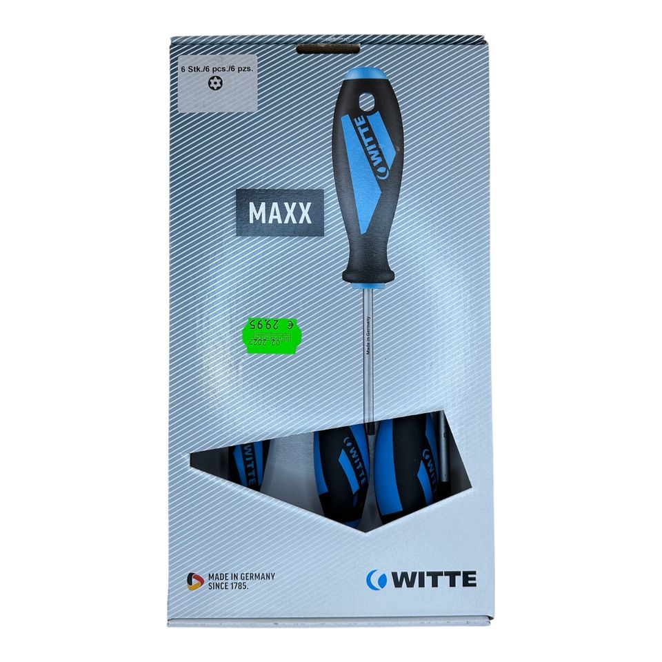 WITTE MAXX SCHRAUBENDREHER-TORX-SET in Kissing