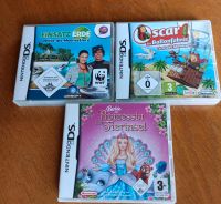 3 Nintendo DS Spiele, Barbie, Oscar, Einsatz Erde Baden-Württemberg - Obersontheim Vorschau