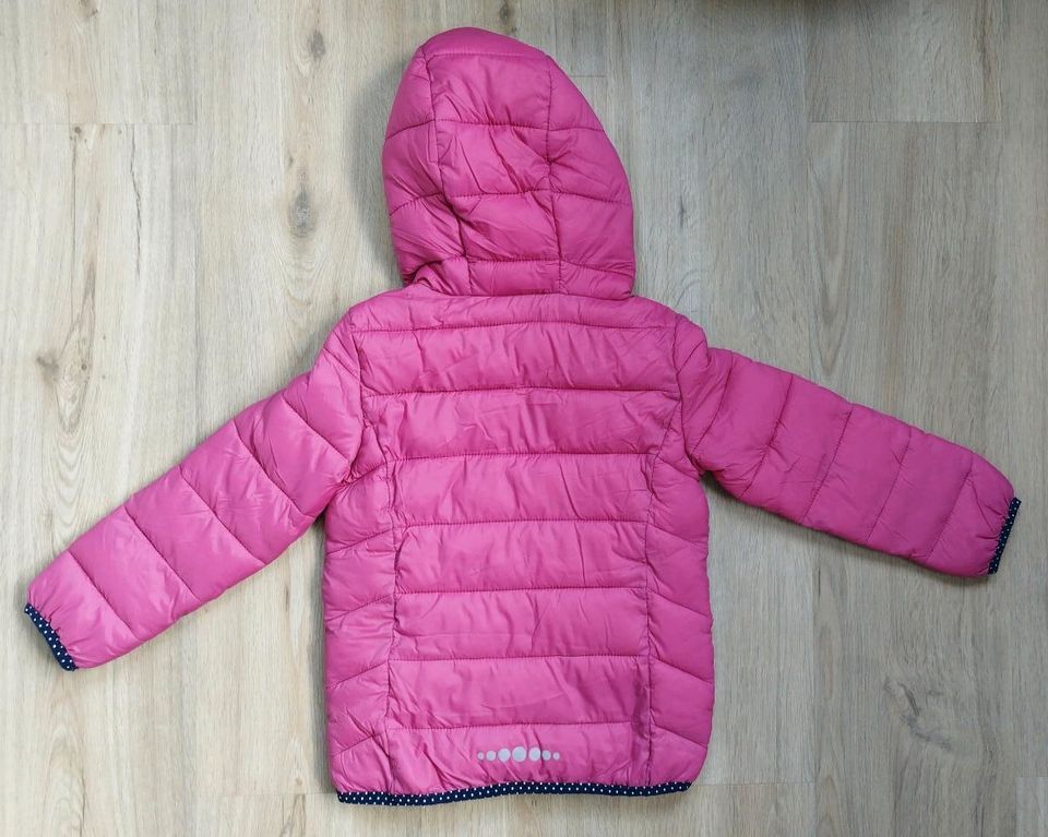 Steppjacke rosa Größe 110 in Hofheim Unterfr.