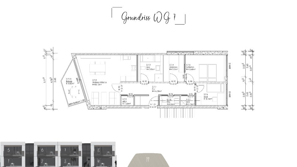 Eigentumswohnung Möwenburgstraße Projekt Q3, Wohnung 5 in Schwerin