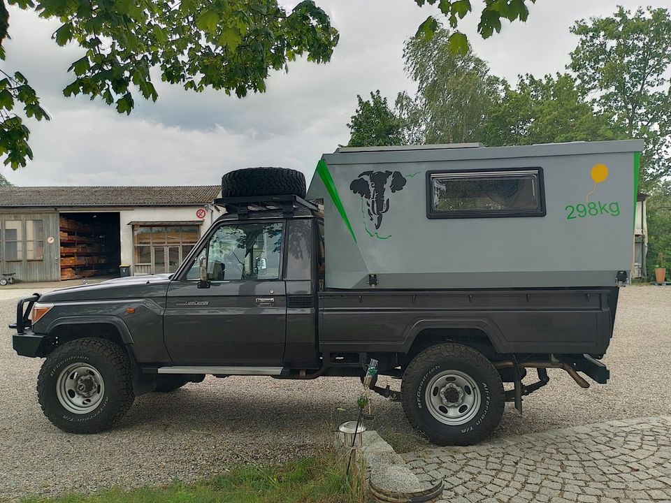 GRJ Landcruiser mit Wohnkabine Toyota Hubdach Reisemobil 4x4 in Kühbach