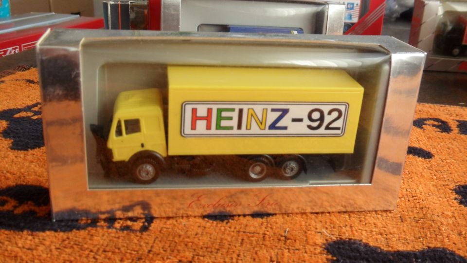 Herpa: MB SK, Heinz-92, Mercedes-Benz Nutzfahrzeuge, Motorwagen in Ibbenbüren