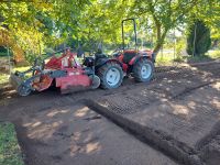 Umkehrfräse Rasenanlage Rollrasen Rasensaat Raseneinsaat Rasen Bayern - Obernburg Vorschau