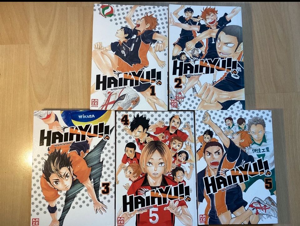 Haikyu!! Manga Band 1-5 in Dachau