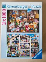 Puzzle Gelini Ravensburger Lustige Gelinis 2 Stück a 1000 Teile Dresden - Leuben Vorschau