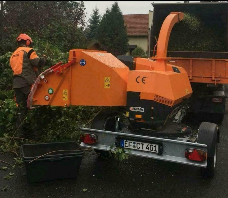 Vermietung Holzhäcksler / Holzhacker  Jensen  A540 19cm in Erfurt