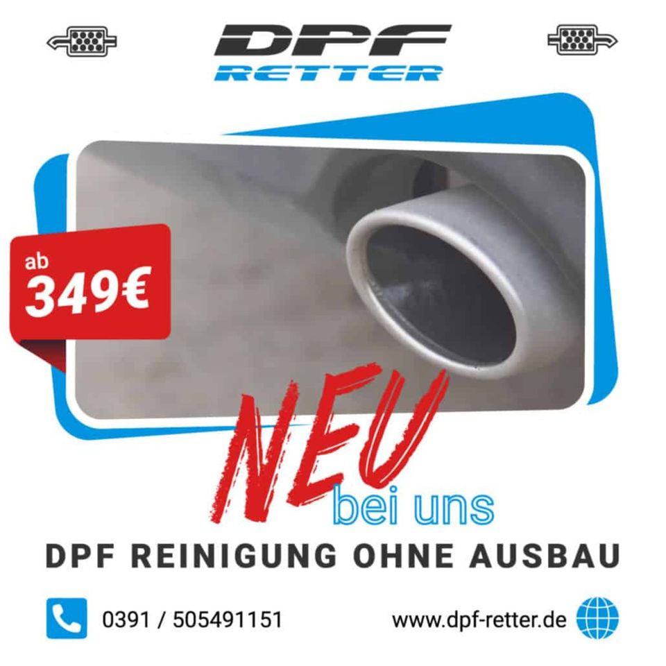 DPF-Reinigung ohne Ausbau !!! in Magdeburg