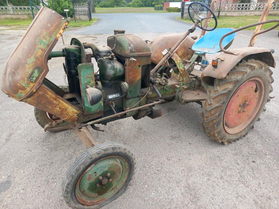 Deutz F1L612/53 Baujahr 1955 Scheunenfund in Trebbin