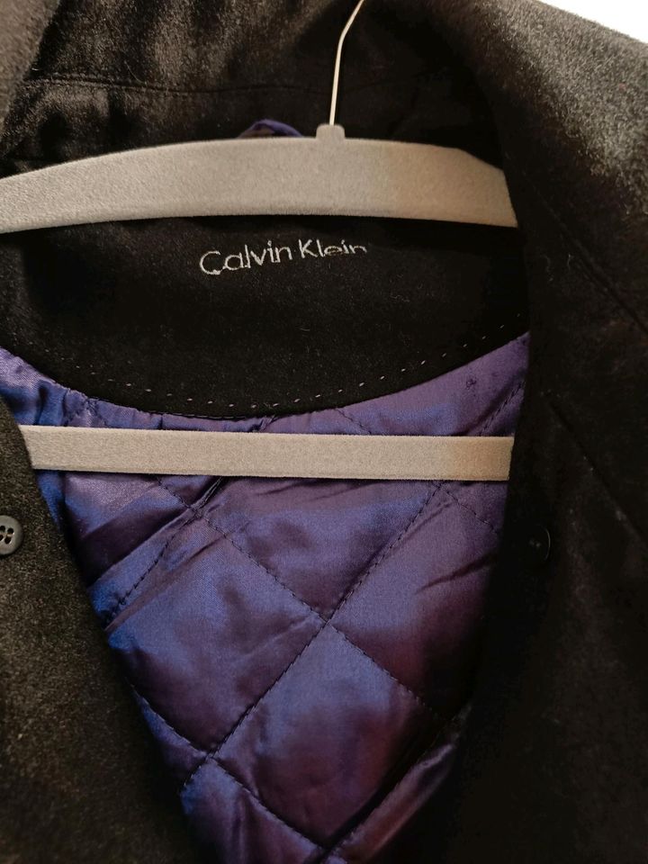 Wollmantel Mantel mit Kapuze von Calvin Klein in Langen (Hessen)