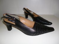 Echtleder Sling Pumps von Caprice - schwarz - Gr. 6 = 39 Baden-Württemberg - Muggensturm Vorschau