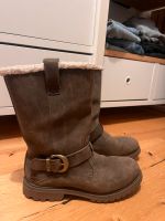 Timberland Boots Leder Gr. 39 braun dunkelgrün Wandern Winter Nordrhein-Westfalen - Leverkusen Vorschau