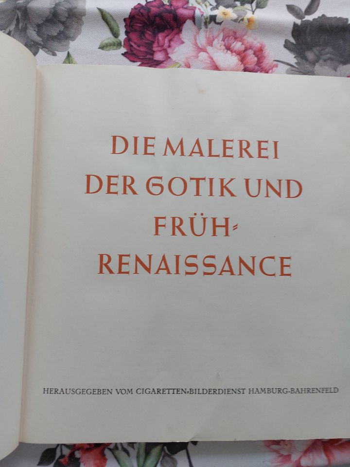 Zigarettenbilderalbum Die Malerei der Gotik und Früh Renaissance in Harsleben