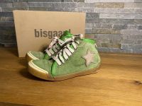 Bisgaard Sneaker Turnschuhe Wildleder Leder grün Jungen Düsseldorf - Oberkassel Vorschau