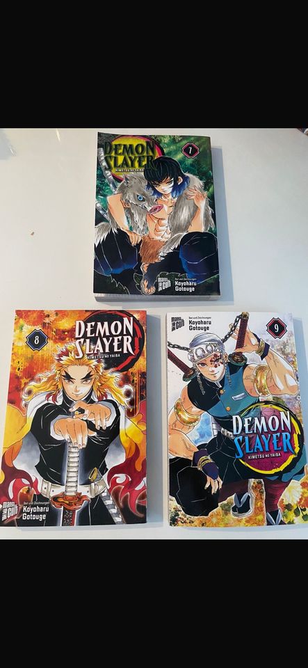 Demon Slayer Manga band 7-9 in Berlin