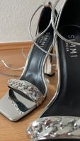 Simmi London Pumps Heels Absatzschuhe Silber Schnüren 38 Nordrhein-Westfalen - Siegburg Vorschau