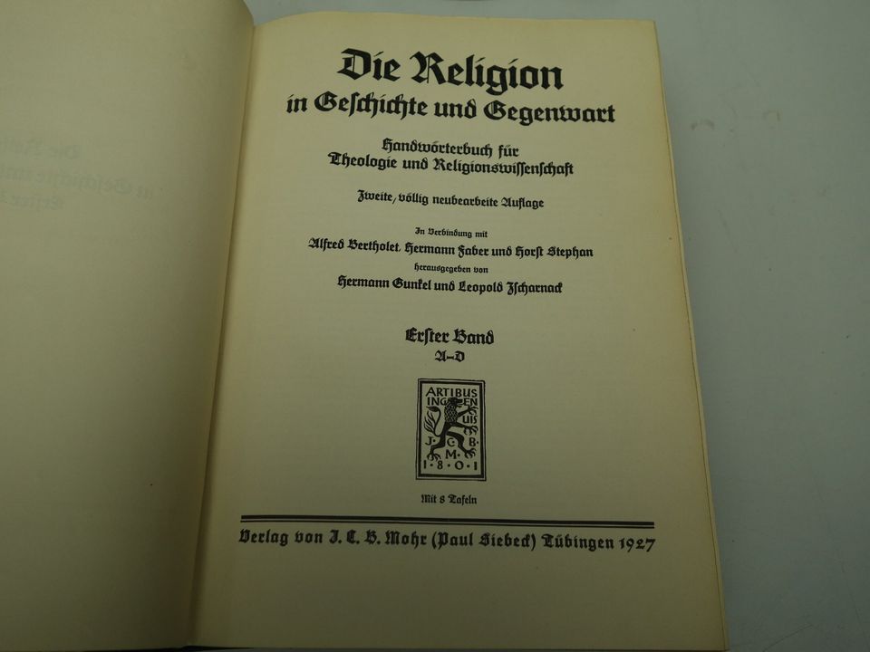 Die Religion in Geschichte und Gegenwart 6 Bände 65772-100 in Weilrod 