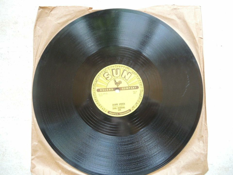 Carl Perkins  Sun 249  78 rpm in Herne