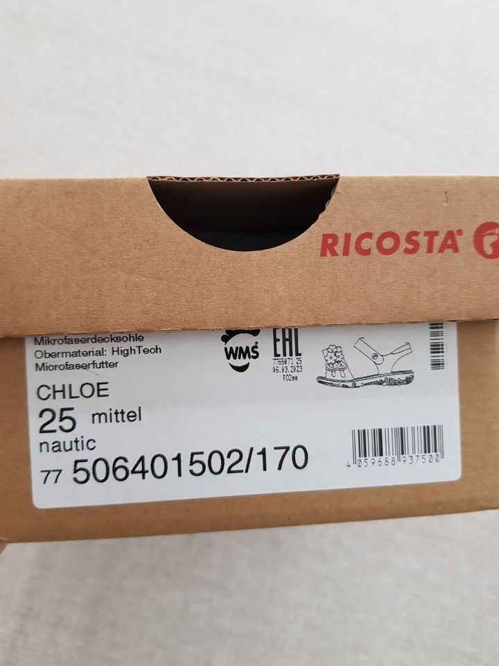 Ricosta Schuhe Mädchen Sandalen Chloe Gr. 25 mittel NEU in Greven