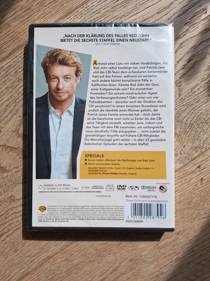 The Mentalist DVD Staffel 6 *neu* in Achim