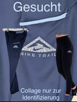 Nike Running Trail Epic Luxe Leggings Navy und schwarz Nordrhein-Westfalen - Steinfurt Vorschau