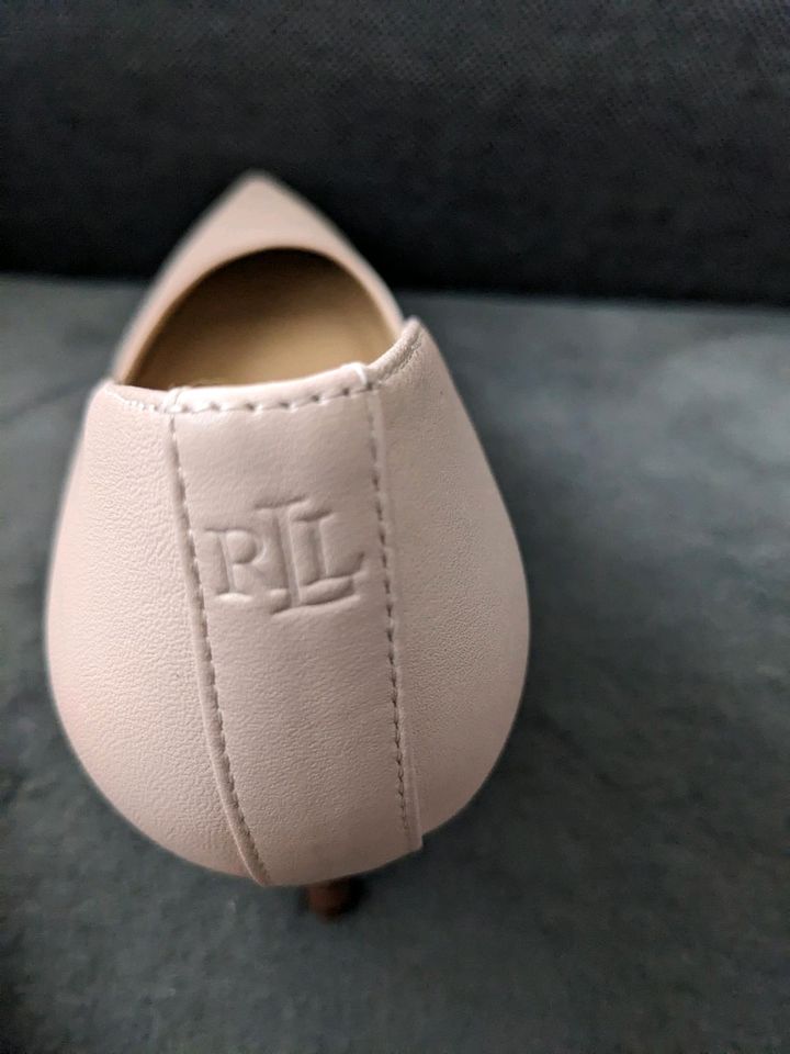 Lauren Ralph Lauren Pumps aus Leder hellrosa, rosé Größe 37 neu in Berlin