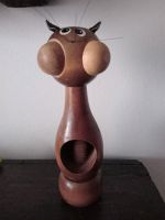 Vintage Midcentury Scandi Katze Nussknacker als Holz Katze Frankfurt am Main - Ostend Vorschau