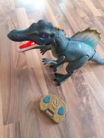 Dinosaurier 55 cm lang  bewegt Fernbedienung Sound Sachsen - Riesa Vorschau