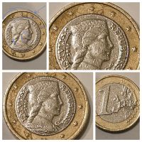 1 Euro Lettland Münze 2014  mit Fehlprägung in Sterne usw Baden-Württemberg - Ludwigsburg Vorschau
